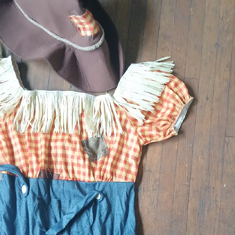 Cornfield Cutie Halloween  Scarecrow Costume - Picture 3 of 10